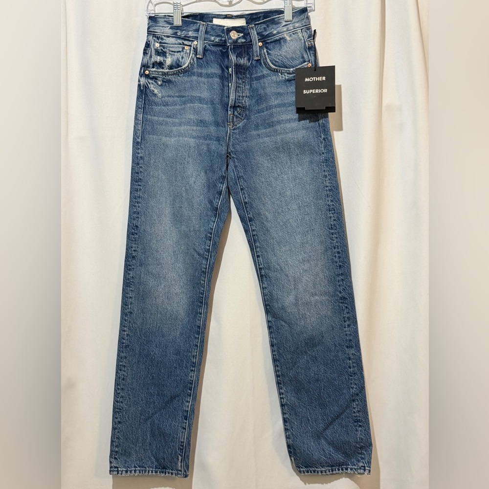 Mother Superior High Waisted Hiker Hover Jeans A Day in the Life of Daniel NWT